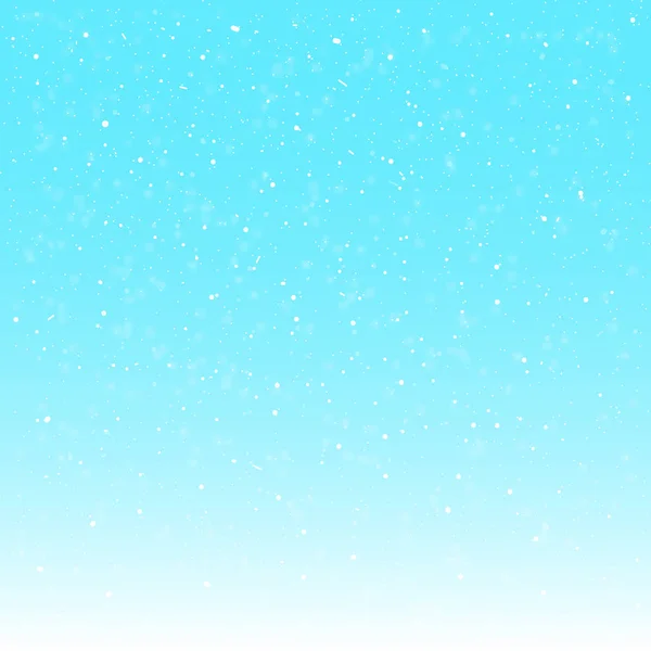 Caindo Fundo Neve Ilustração Vetorial Com Flocos Neve Inverno Nevando —  Vetores de Stock