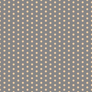 Polka Noktalı desene. Vektör çizim ile küçük daire. Noktalı arka plan.