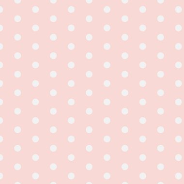 Bebek arka plan. Polka Noktalı desene. Vektör çizim ile küçük daire. Noktalı arka plan.