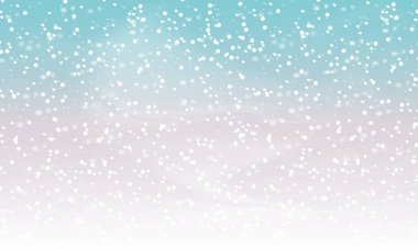 Düşen kar arka plan. Kar yağışı ile tatil manzara. Vektör çizim. Gökyüzü kar kış. EPS 10.