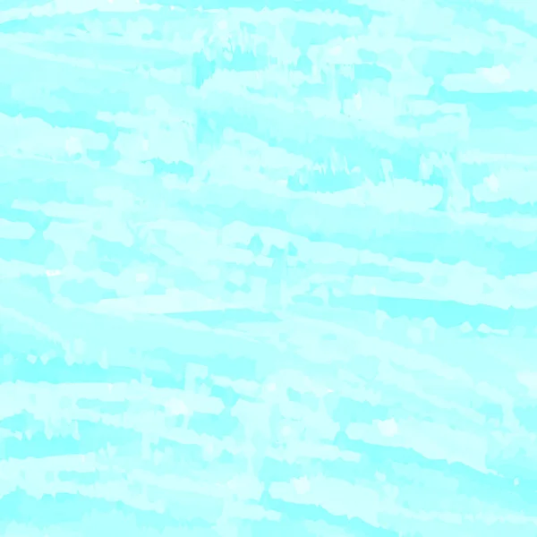 青い水彩抽象戻る雲の空の海の波 — ストックベクタ