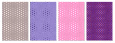 Polka dot tasarlamak vektör. Bebek arka plan.