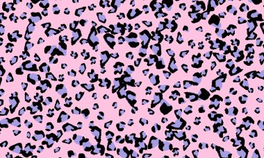 Leopar baskı tasarımı. Hayvan deri desen.