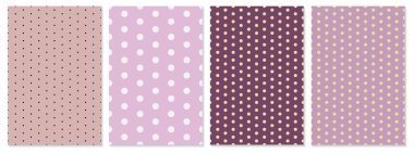 Polka dot tasarlamak vektör. Bebek arka plan.