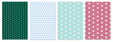 Polka dot tasarlamak vektör. Bebek arka plan.