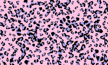 Leopar baskı tasarımı. Hayvan deri desen.