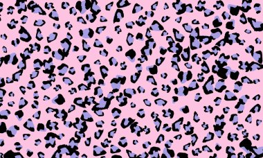 Leopar baskı tasarımı. Hayvan deri desen.