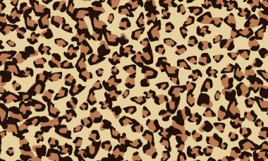 Leopar baskı tasarımı. Hayvan deri desen.