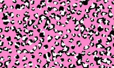 Leopar baskı tasarımı. Hayvan deri desen.