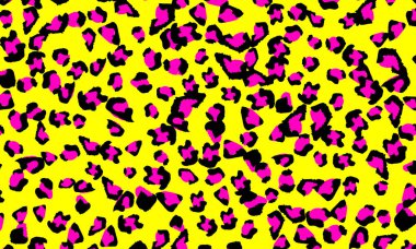 Leopar baskı tasarımı. Hayvan deri desen.