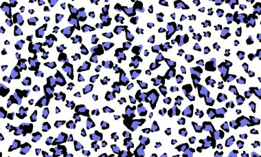 Leopar baskı tasarımı. Hayvan deri desen.