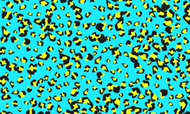 Leopar baskı tasarımı. Hayvan deri desen.