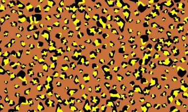 Leopar baskı tasarımı. Hayvan deri desen.