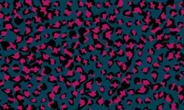 Leopar baskı tasarımı. Hayvan deri desen.