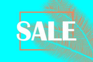 Sıcak Yaz Satış tasarımı.