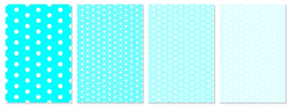 Polka dot pattern vector. Baby background. — Stock Vector