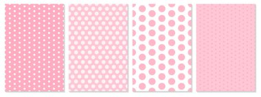 Polka dot tasarlamak vektör. Bebek arka plan.
