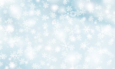 Kar arka planı düşüyor. Vektör illüstrasyonu