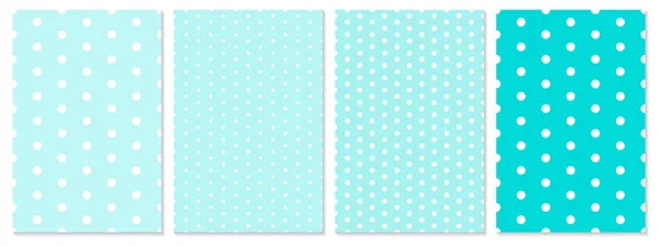 Polka dot pattern vector. Baby background. — Stock Vector