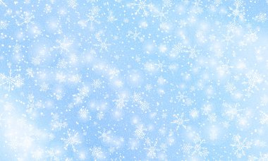 Kar arka planı düşüyor. Vektör illüstrasyonu