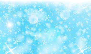 Kar arka planı düşüyor. Vektör illüstrasyonu