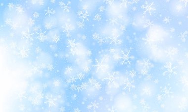 Kar arka planı düşüyor. Vektör illüstrasyonu