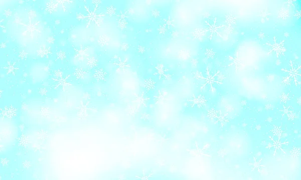 雪の背景。ベクターイラスト — ストックベクタ