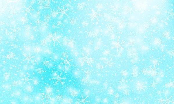 Падение снежного фона. Векторная иллюстрация — стоковый вектор