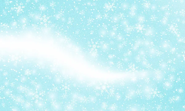 雪の背景。ベクターイラスト — ストックベクタ