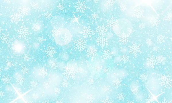 Kar arka planı düşüyor. Vektör illüstrasyonu