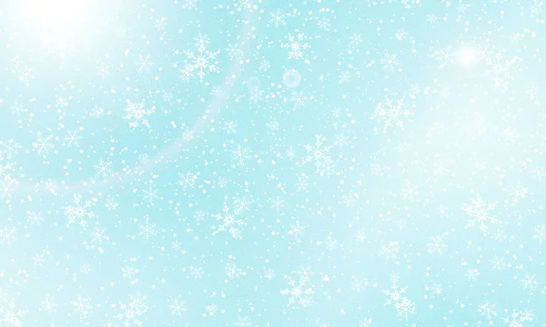 雪の背景。ベクターイラスト — ストックベクタ