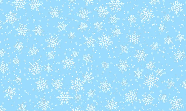 Cae el fondo de nieve. Ilustración vectorial — Archivo Imágenes Vectoriales