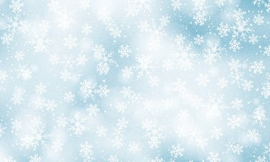 Kar arka planı düşüyor. Vektör illüstrasyonu