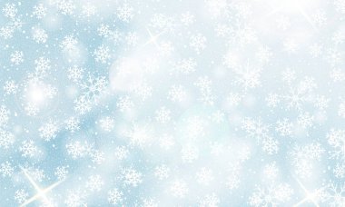 Kar arka planı düşüyor. Vektör illüstrasyonu