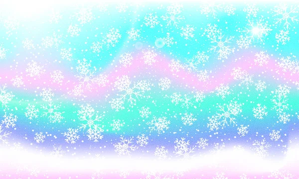 雪の背景。ベクターイラスト — ストックベクタ