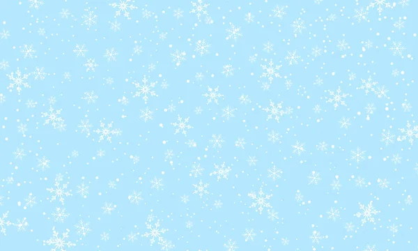 Falling snow background. Vector illustration — Stock Vector