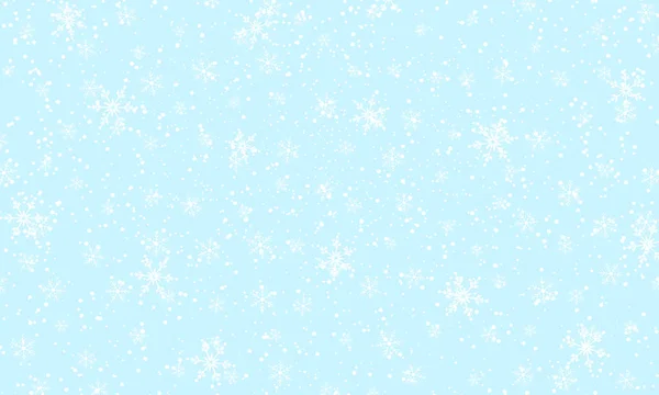 Fond de neige tombant. Illustration vectorielle — Image vectorielle