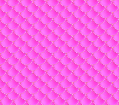 Deniz kızı pulları. Balık Squama. Pembe Kusursuz Desen