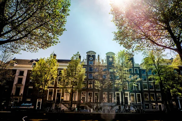 アムステルダムの美しい晴れた日 — ストック写真