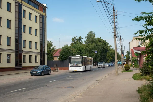 Chernivtsi Ucrânia Agosto 2020 Ônibus Laz A183 Equitação Com Passageiros — Fotografia de Stock