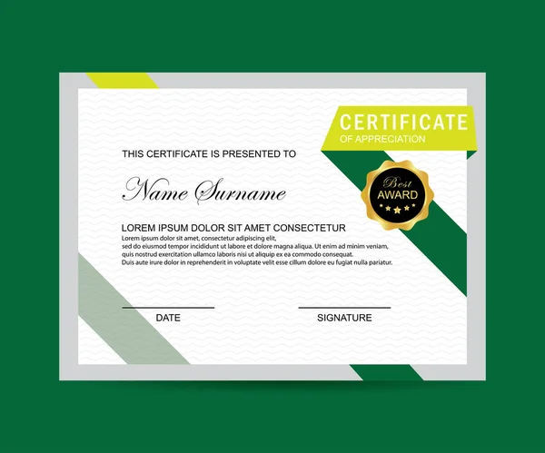 11,714,275 Green certificate border Vector Images | Depositphotos