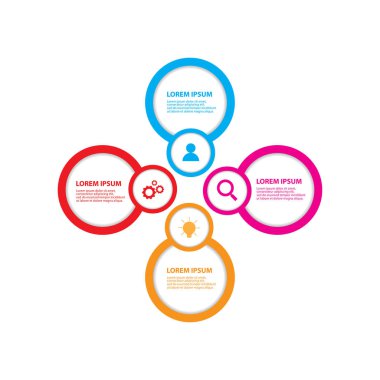 Diyagram için modern Infographic