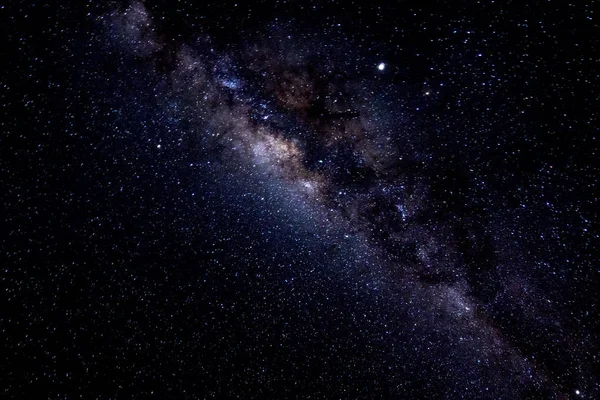 Αστέρια Στον Ουρανό Γαλακτώδη Τρόπο Λάμπει Χώρο Φωτογραφία Αρχείου