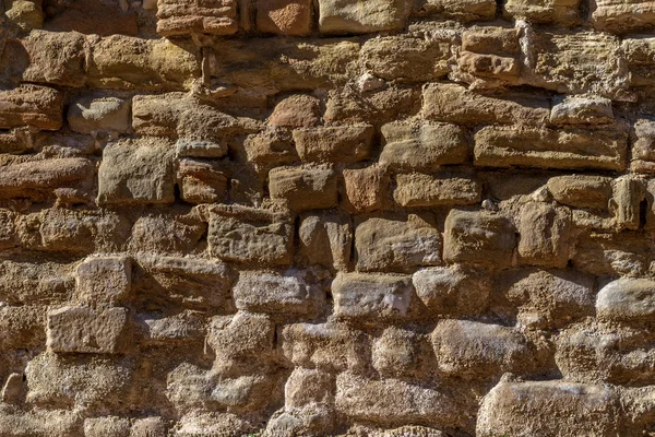 Achtergrond Van Oude Stenen Muur — Stockfoto