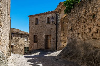 Eski Katolik köyündeki Stone Caddesi..