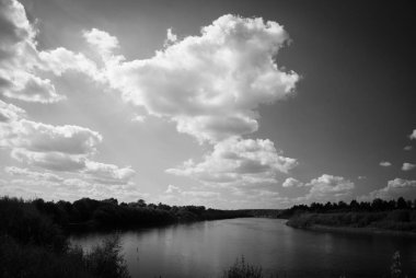 Sura river Rusya'da