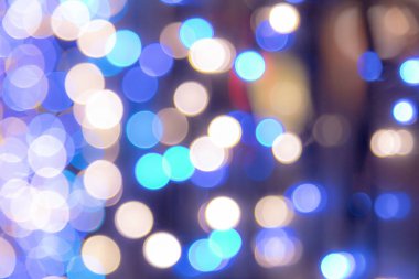 led ışık bokeh arka plan