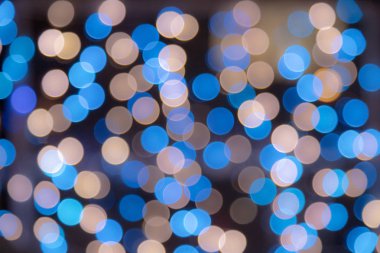 led ışık bokeh arka plan