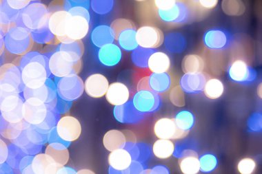 led ışık bokeh arka plan