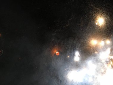 Kraker Diwali kutlamalar sırasında Hindistan ateş